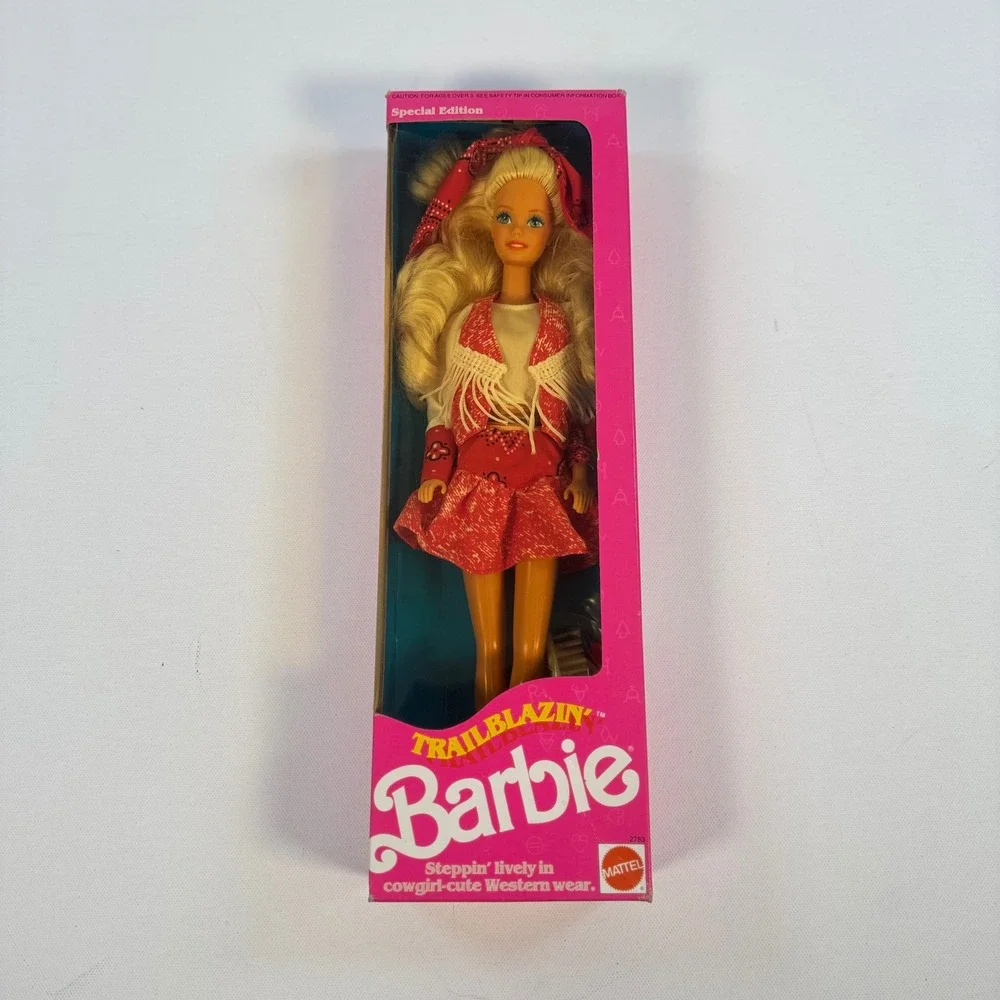 Mattel Trailblazin Barbie Doll 1991 Special Edition Western Cowgirl 2783 NIB